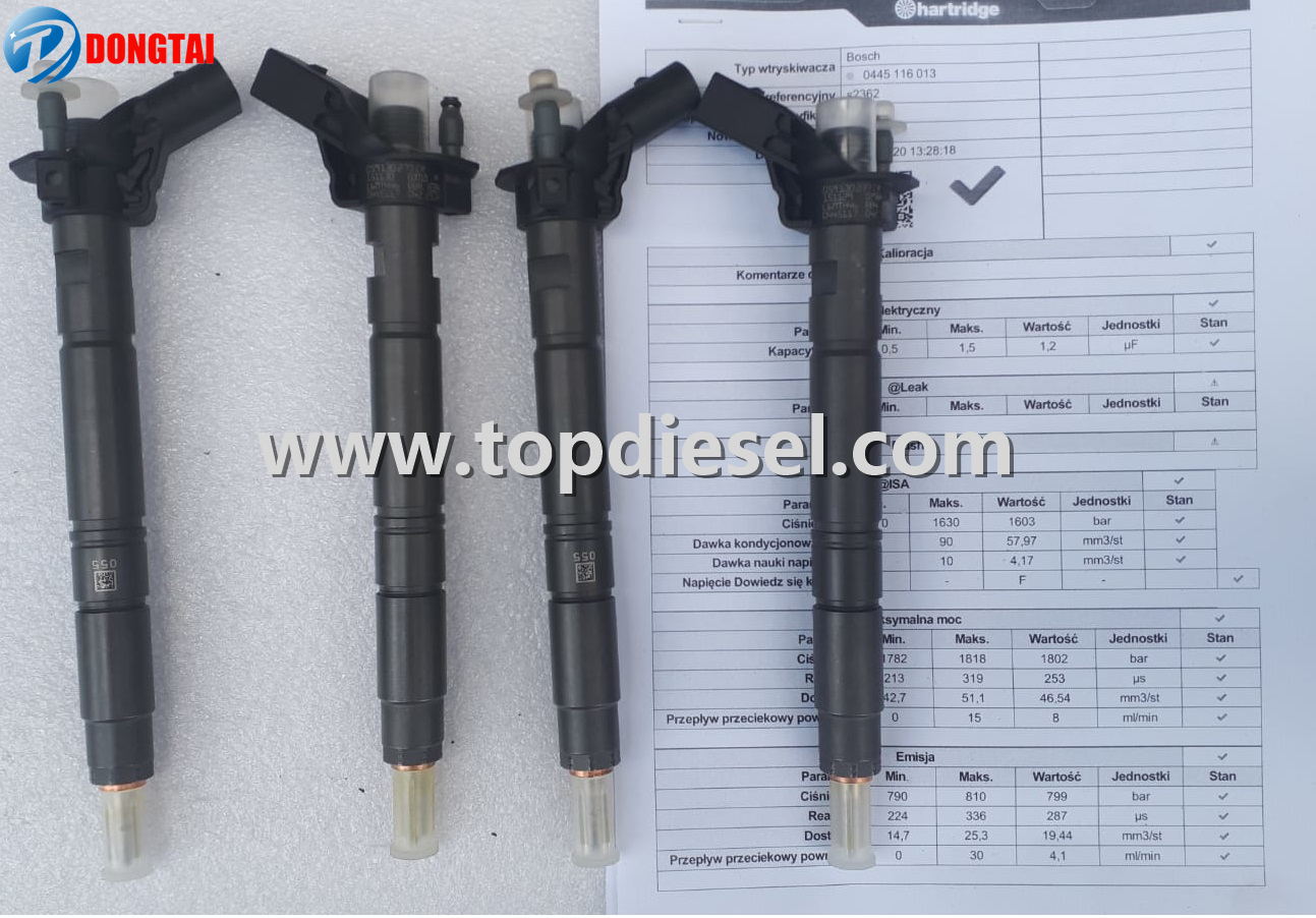 Wholesale Discount Electrical System Diagnostic Tool - 0445116024 BOSCH PIEZO INJECTOR  – Dongtai