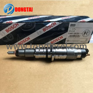 0445120231 BOSCH Common Rail Injector  For Komatsu Cummins Engine