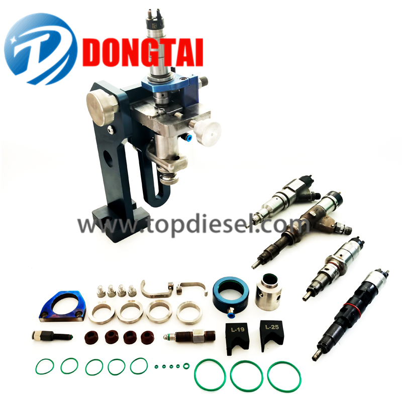 Factory source 12psb Diesel Test Bench - No,048(5)CR injectors Fixture  – Dongtai