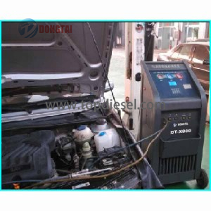 DT-X800 Helautomatisk AC system spyling og rengjøring maskin