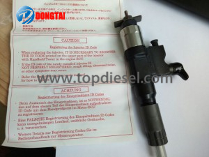 Denso 4HK1 6HK1 Diesel Engine Common Rail Injector 095000-0660 8-98284393-0