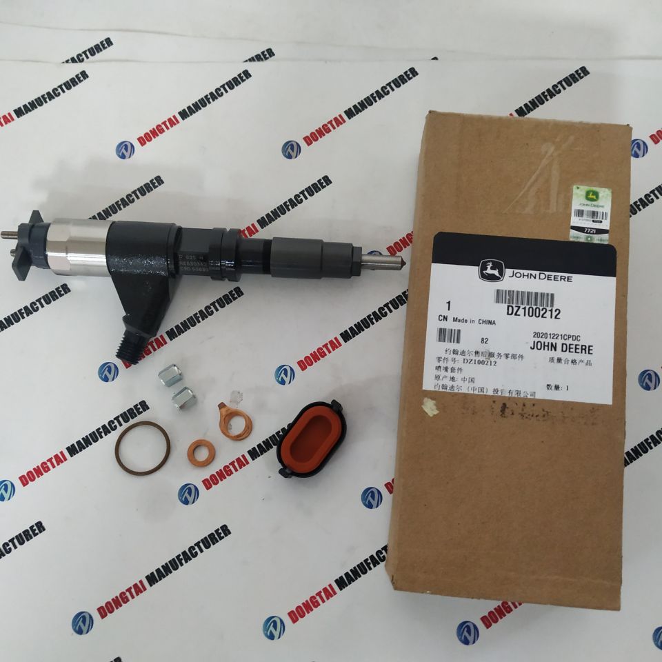 Factory Cheap Hot Injector Fuel Crane - ORIGINAL NEW DENSO Common rail injector 095000-6310=RE530362=095000-8940 for JOHN DEERE RE530362,DZ100212  – Dongtai