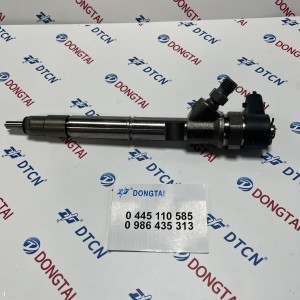 BOSCH Common Rail Injector 0 445 110 585 （0445110585），0 986 435 313  for  Weichai VM2.5L