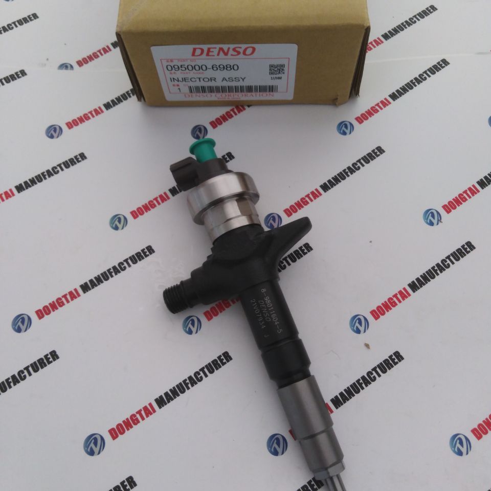 Top Suppliers Ordinary Wrok Bench Model A - Denso Common Rail Injector 095000-6980 , 8-98011604-5 for Isuzu 4JJ1 – Dongtai