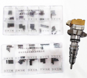 No,122(6-2) CAT 3126 Nozzle Needle Valve Lift Adjustment Shims: (13.60-14.00) 20kidsx5pcs=100pcs