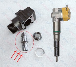NO.148(9) Cat 3412 Injector Valve Core (Length: 51.05MM)