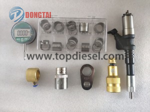 No.1003(1) Dismounting and Measuring tools with Adjustment Shims(4.00-4.10) 10Kinds x5Pcs For DENSO 1211 Injector