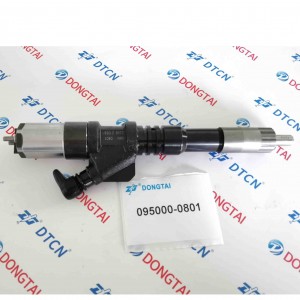 common rail injector 095000-0801 6156-11-3100   for Komatsu Excavator MADE IN CHINA