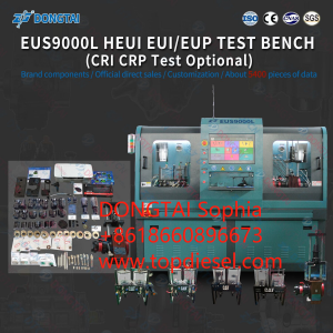 EUS9000L CRI CRP EUI/EUP HEUI Test bench