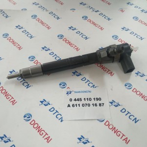 BOSCH COMMON RAIL INJECTOR  0 445 110 190, A 611 070 1687 FOR JEEP CHEROKE, MERCEDES BEN