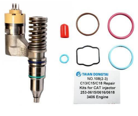 Factory wholesale Flow Sensor Test Bench - NO.108(2-3):C13/C15/C18 Repair Kits For CAT Injector 253-0615 /0616 /0618 CAT Engine 3406E – Dongtai