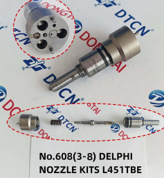 NO.608(3-8) DELPHI NOZZLE KITS L451TBE