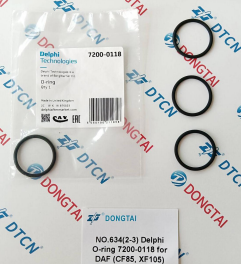 NO.634(2-3) Delphi O-ring 7200- 0118 for DAF (CF85, XF105),