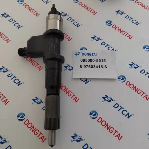 ENSO Common Rail Injector 095000-5515,0950005510, 0950005511,8-97603415-6,8-97603415-6 For  Isuzu 6WF1-T, 6WG1-T, HITACHI ZX650,ZX670