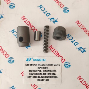 NO.044(12-1) OIL PRESSURE  VALVE - 20181509  LASO - 3529970730, 3269930401,3521840329, 3661810042,3211810042, GTIN-Code 4250329909959
