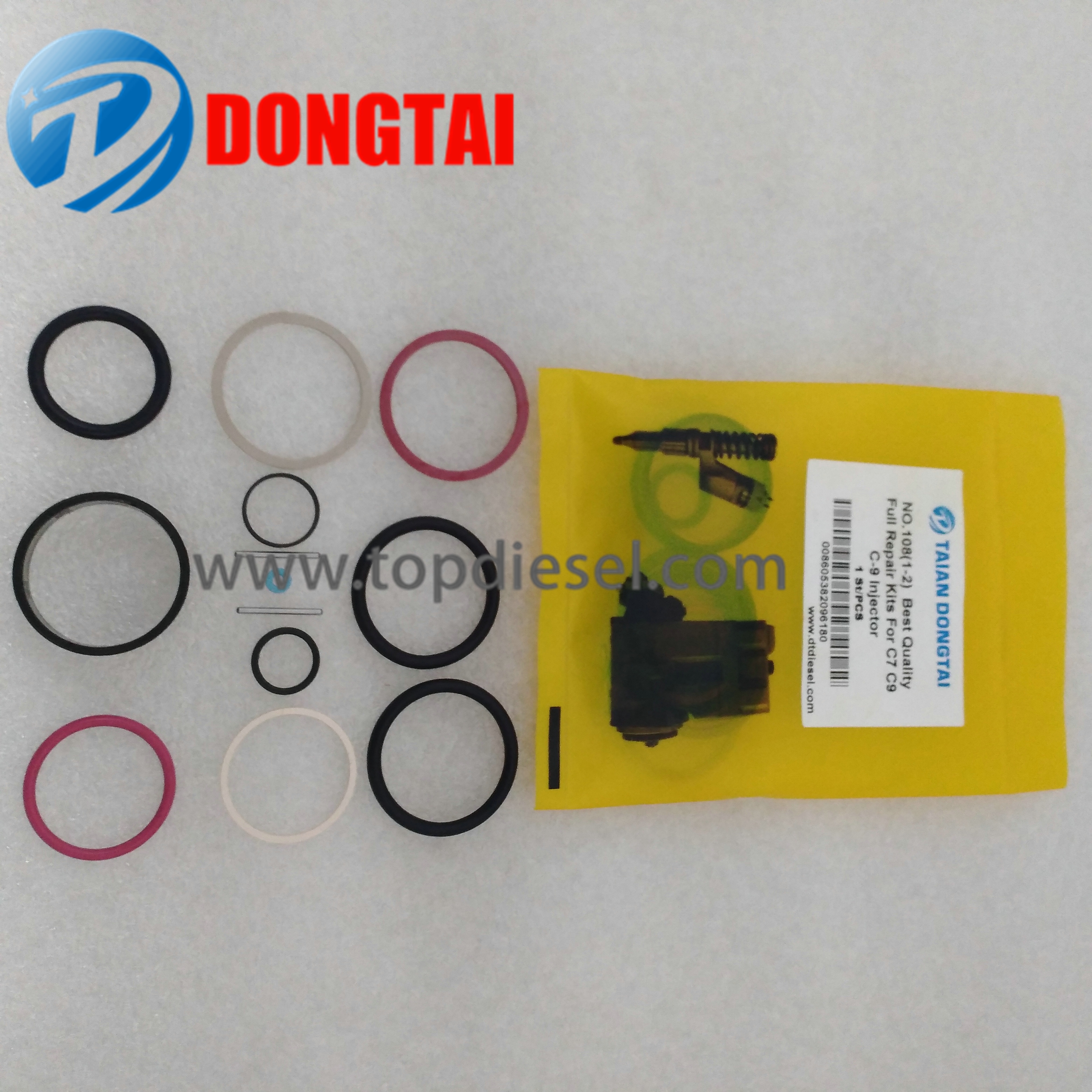 Factory making Injector Test - NO.108(1-2) Best Quality Full Repair Kits For C7,C9,C-9 Injector – Dongtai