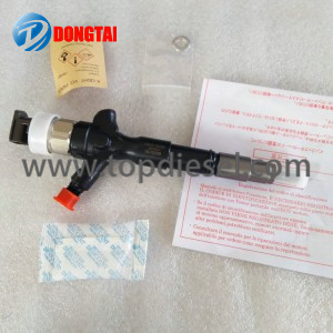 Factory Price For Hydraulic Pump Motor/Gear Pump/Valve - Common Rail Injector 295050-0180 23670-0L090 for Toyota 1KD-FTV – Dongtai