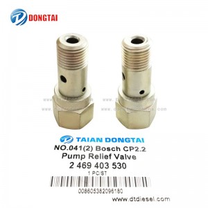 No,041（2） BOSCH CP2.2 Pump Relief Valve 2 469 403 530