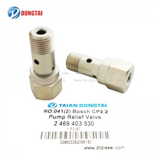 No,041（2） BOSCH CP2.2 Pump Relief Valve 2 469 403 530