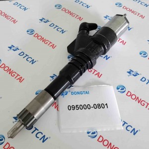 common rail injector 095000-0801 6156-11-3100   for Komatsu Excavator MADE IN CHINA
