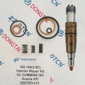 NO.109(2-8C) Injector Repair Kit for Cummins ISX Scania XPI 6507003-Z13