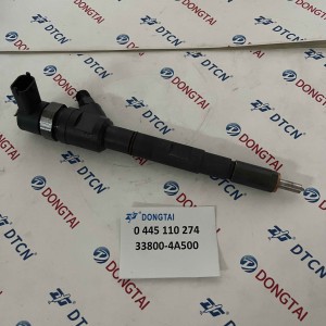 Bosch Common Rail Injector 0 445 110 274  0445110275  33800-4A500 For HYUNDAI KIA