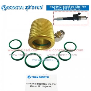 NO.020 (2)Backflow Kits (For Denso 1211 Injector)
