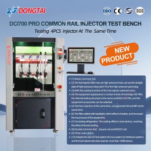 DTI700-PRO DCI700-PRO COMMON RAIL INJECTOR TEST BENCH