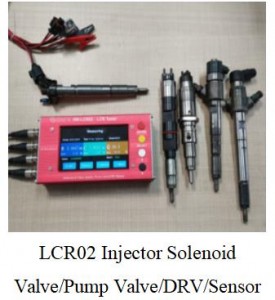LCR02 Injector Solenoid ValvePump ValveDRVSensor Tester