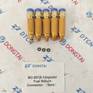 NO.007(5-1) Injector Fuel Return Connector