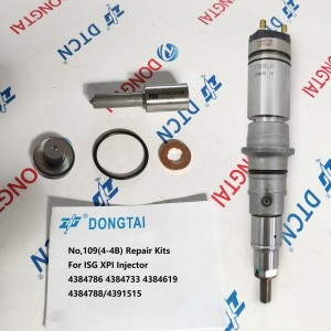 NO.109(4-4B) Repair Kits For ISG XPI Injector 4384786 4384733 4384619 4384788/4391515,