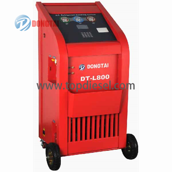 Online Exporter Fuel Metering Valve - DT-L800  Fully automatic AC Refrigerant Recovery & Charging Machine – Dongtai