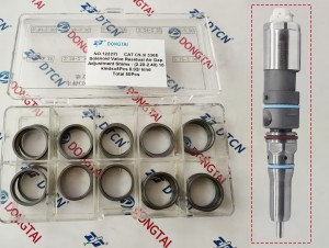 NO.122(17-1) CAT C9.3/ 336E Solenoid Valve Residual Air Gap Adjustment Shims :  (2.20-2.40) 10 kindsx5Pcs  0.02/ kind Total 50Pcs