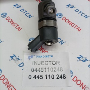 Common Rail Fuel Injector 0445110248，0 445 110 248 For IVECO 504088823  MADE IN CHINA