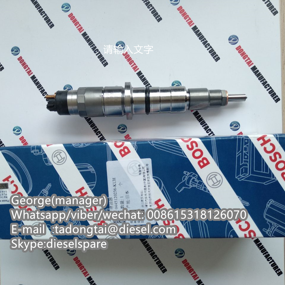 Good quality Common Rail Injection Pump Test Bench - Original BOSCH Common Rail Diesel Injector 0445120236,5263308,0 445 120 236,6745113102 for Cummins PC359-7 QSL9 KOMATSU PC300-8  – Dongtai