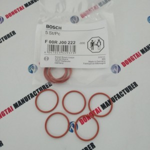 NO.502 （6） F 00R J00222 O-Ring لصمام الملف اللولبي لحاقن سلسلة Bosch 110