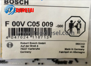 No,503(2) BOSCH Common Rail Injector Ball 4 cylinders F00V C05 009