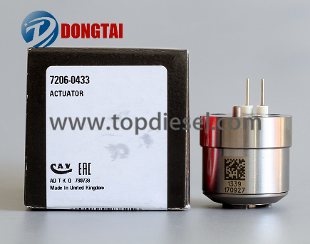 Ordinary Discount Cr1600 Injector Tester - No,514 (2)  Original  Delphi Control valve 7206-0433 – Dongtai