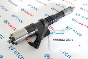 common rail injector 095000-0801 6156-11-3100   for Komatsu Excavator MADE IN CHINA