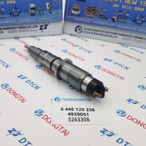 BOSCH Common Rail Injector 0 445 120 236，5263308 FOR CUMMINS 4939061 ,KOMATSU PC300-8,