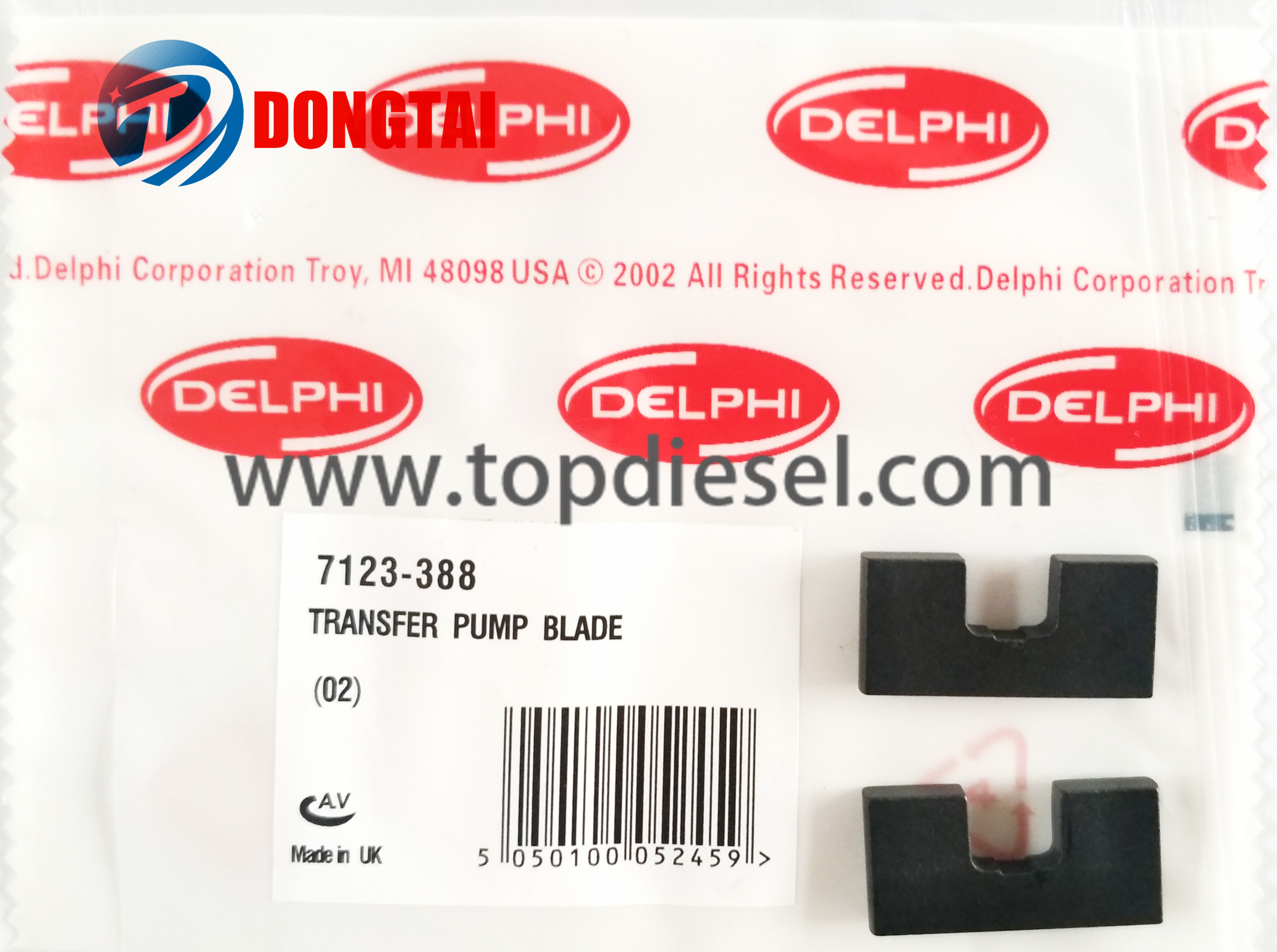 Manufacturing Companies for Fue Injector Nozzle Injector Spare Parts - No,549（1） PUMP PARTS 7123-388  – Dongtai
