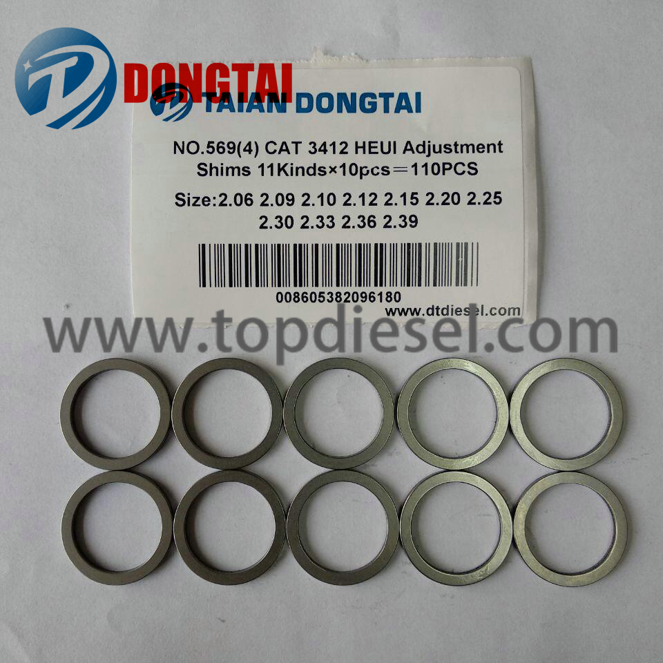 Well-designed Denso Valve 090310-0280 -  No,122(10) CAT 3412 HEUI Adjustment Shims 11Kinds x 10pcs=110PCS – Dongtai