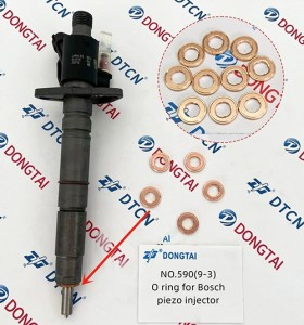 NO.590(9-3) O ring for Bosch  piezo injector 
