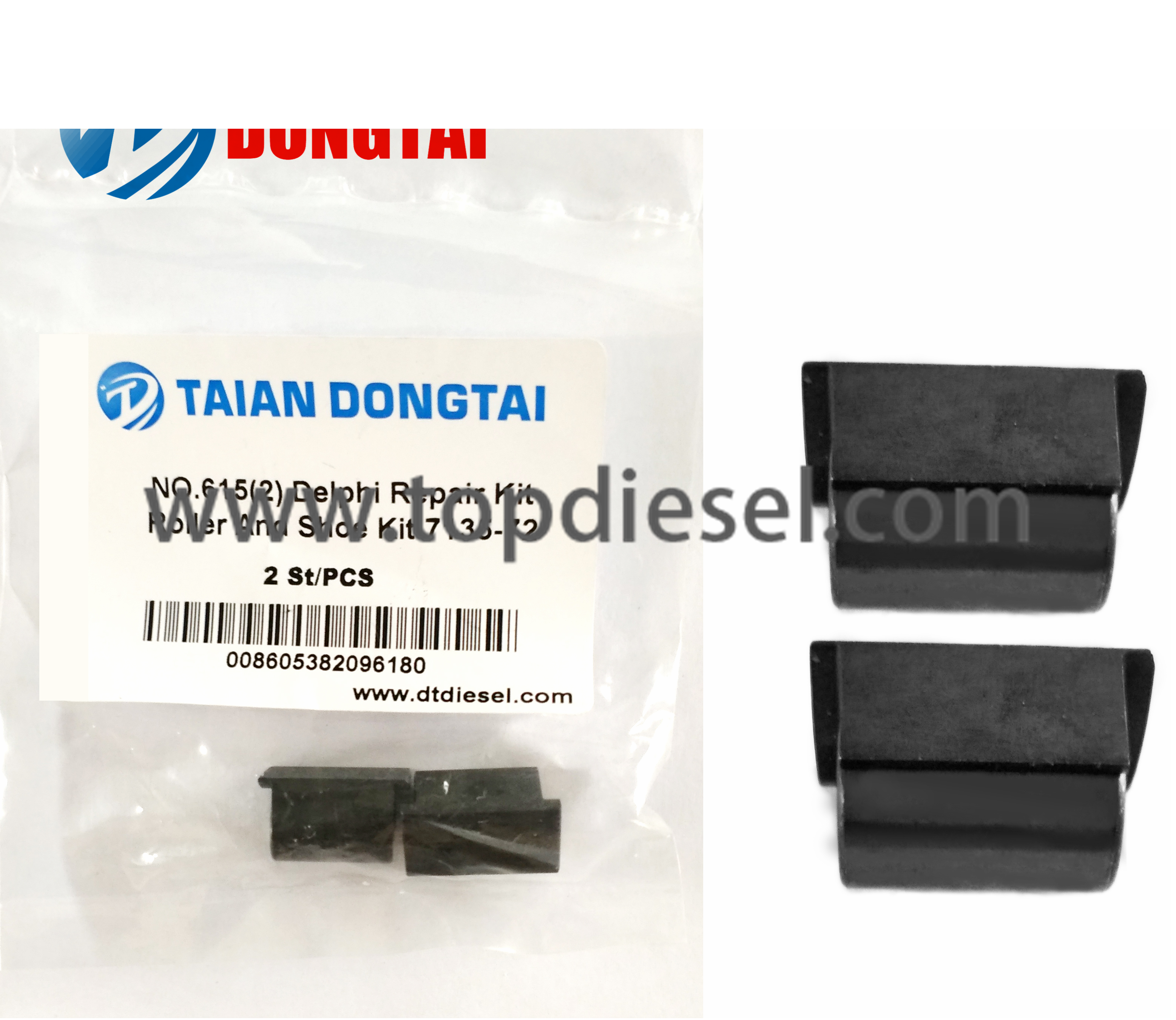 Top Suppliers Bottle Cleaning Machine - No,615(2)Delphi Repair Kit Roller And Shoe Kit 7135-72 2Pcs – Dongtai