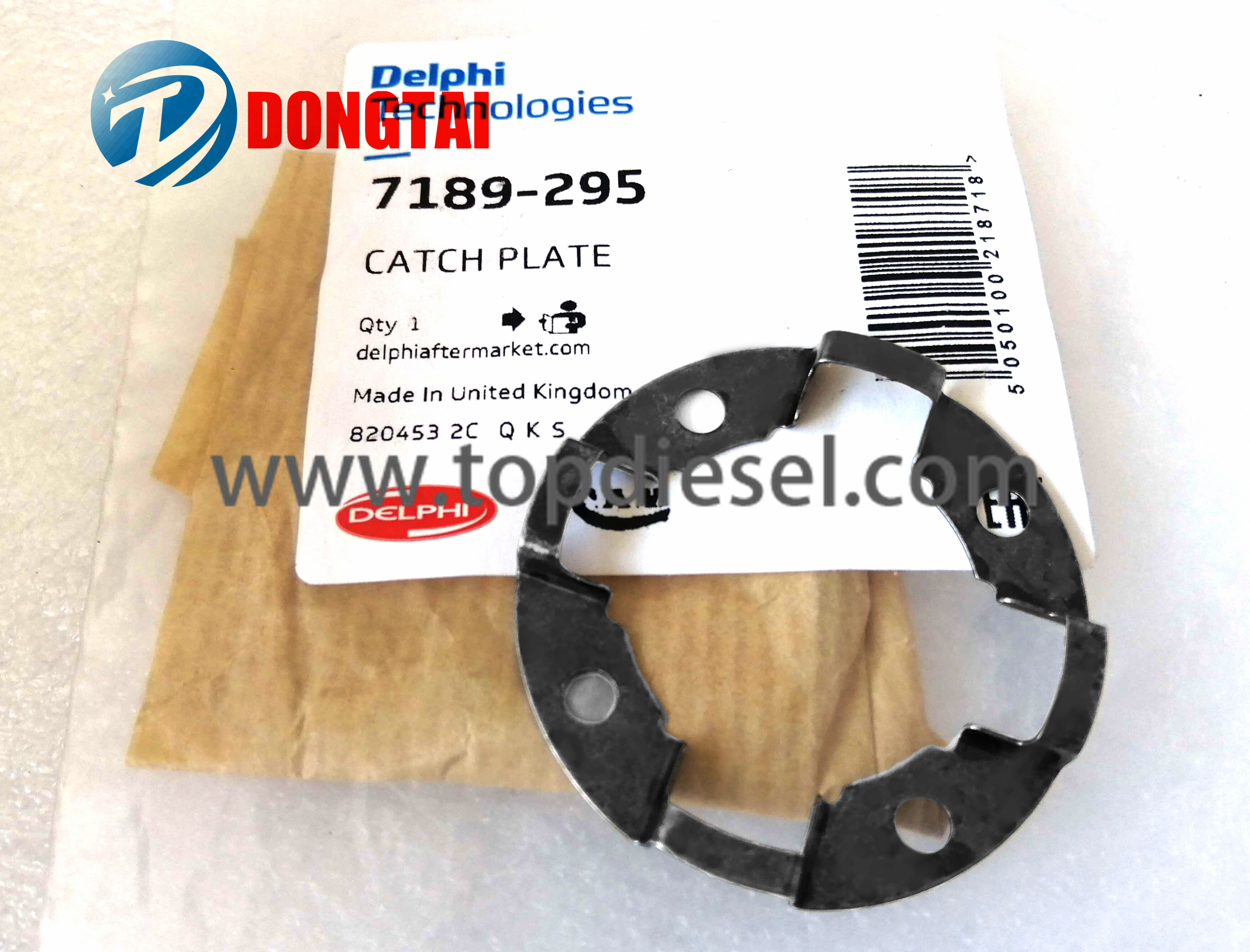 OEM Factory for Tubocharger Spar Parts - No,631 Delphi Catch Plate 7189-295 – Dongtai