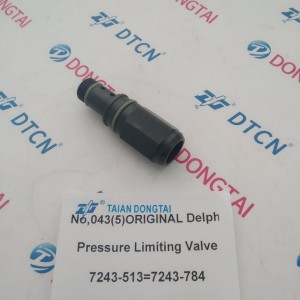 No,043(5)ORIGINAL Delphi Pressure Limiting Valve 7243-513