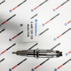 Common Rail Injector 0445120123=0 445 120 123 for Cummins ISDE 4937065