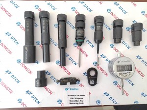 NO.009(5-3B) Bosch 120 CR Injector Demolition And Measuring Tools