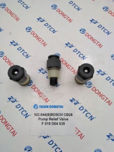 No,044(8) BOSCH CB28 Pump Relief Valve F 019 D04 035