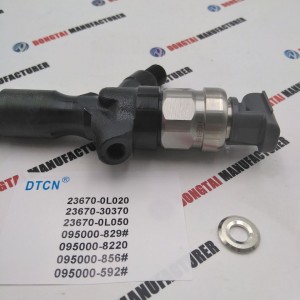 DENSO Common rail Injector 23670-0L020 23670-30370 23670-0L050 095000-829#  095000-8220 095000-856# 095000-592# For TOYOTA Hilux Vigo 1KD-FTV 3.0L